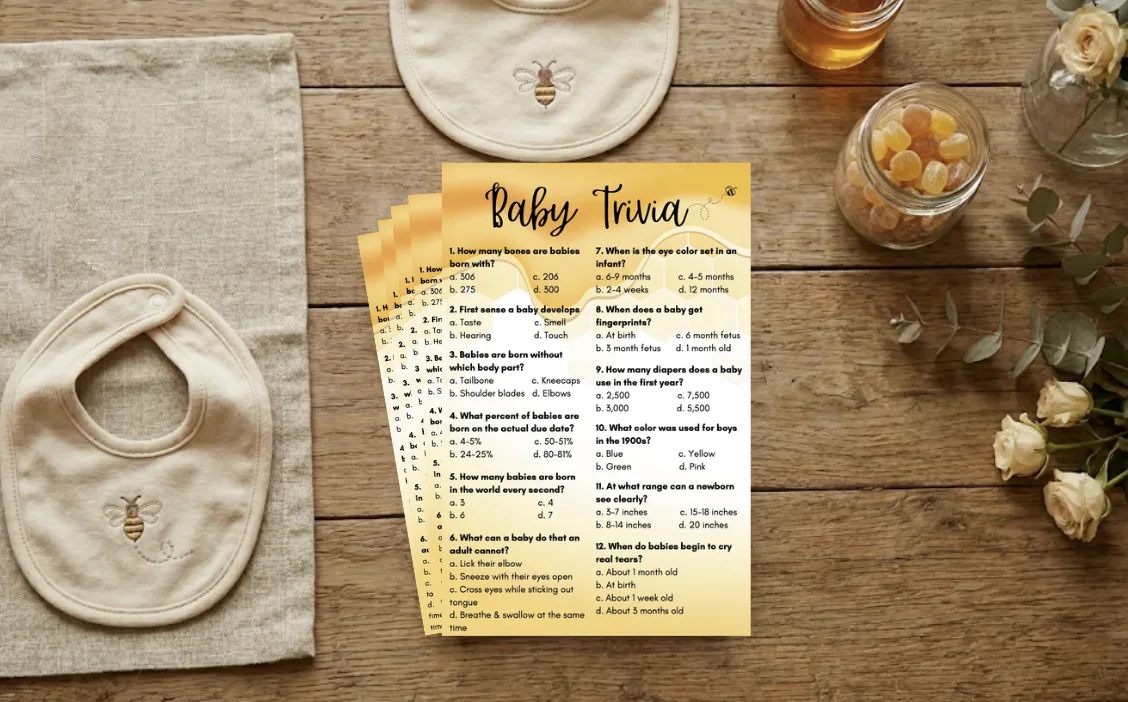 Baby Bee Trivia Game preview